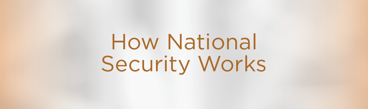 How National Security Works