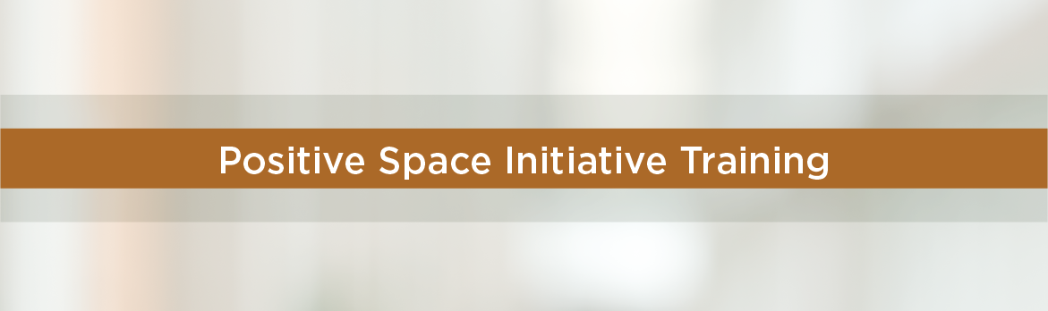Positive Space Initiative Training