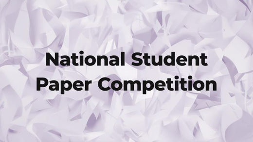 Video: National Student Paper Competition