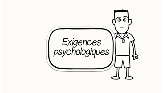 Exigences psychologiques