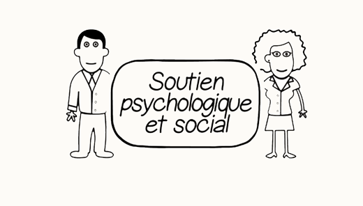 Soutien psychologique et social